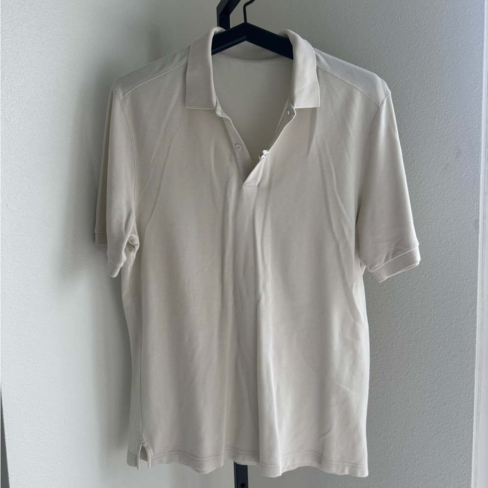 Men's Classic White Polo Shirt